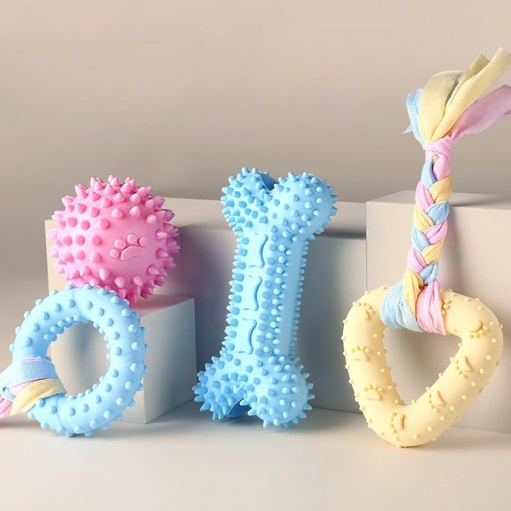 The Ivory Whisperer's Delight Bite-Resistant Toy Collection. view 1