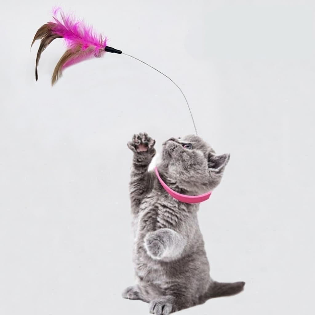 The Velvet Whimsy Collar: A Luxurious Feline Accessory for Discerning Cats. view 1