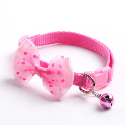 Bow Collar Cat Bell thumbnail 6