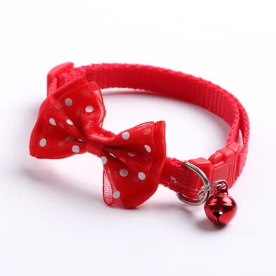 Bow Collar Cat Bell thumbnail 5
