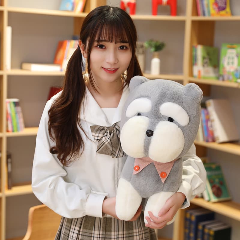 Schnauzer Dog Plush Toy thumbnail 2