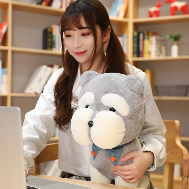 Schnauzer Dog Plush Toy thumbnail 3