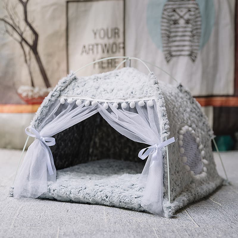 Semi Enclosed Pet Bed thumbnail 2