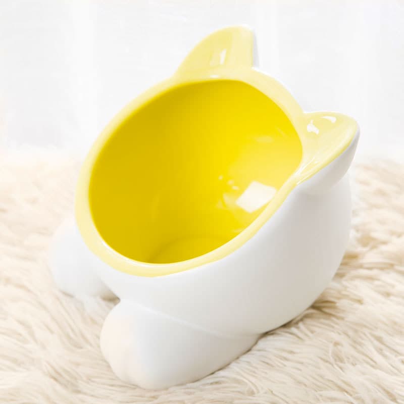 Cat Bowl Dog Drinking thumbnail 2