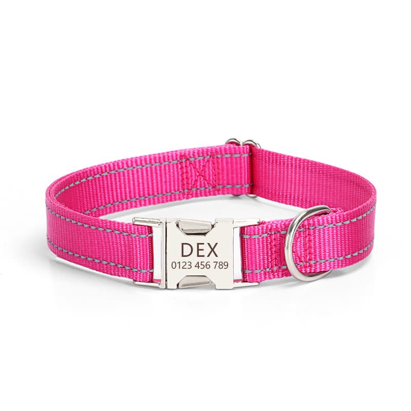 Nylon Reflective Silk Dog Collar thumbnail 5