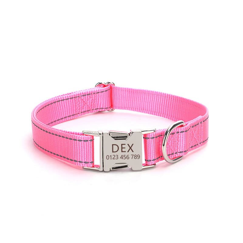 Nylon Reflective Silk Dog Collar thumbnail 4