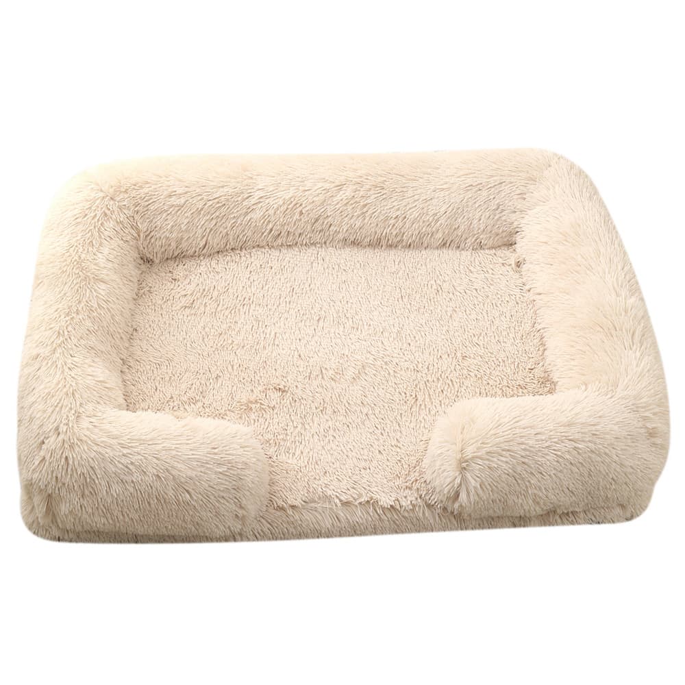 Plush Round Bed Dog Winter thumbnail 2