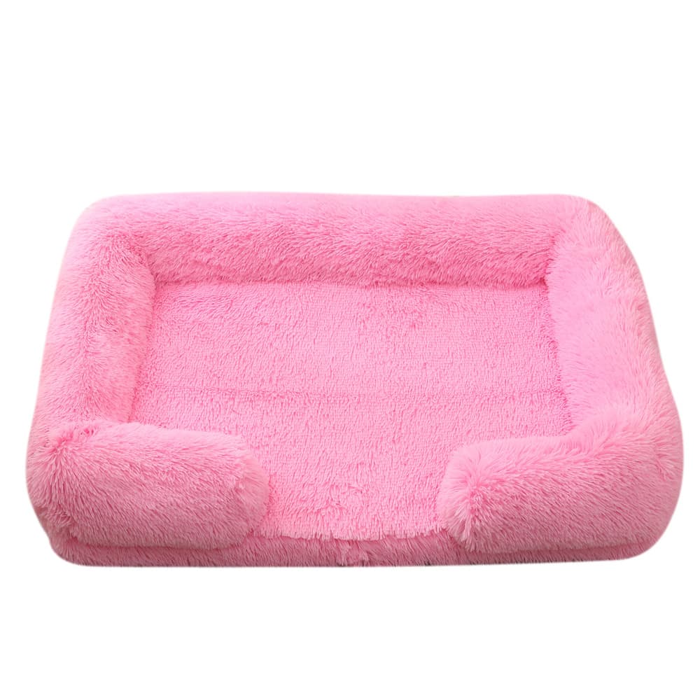 Plush Round Bed Dog Winter thumbnail 4