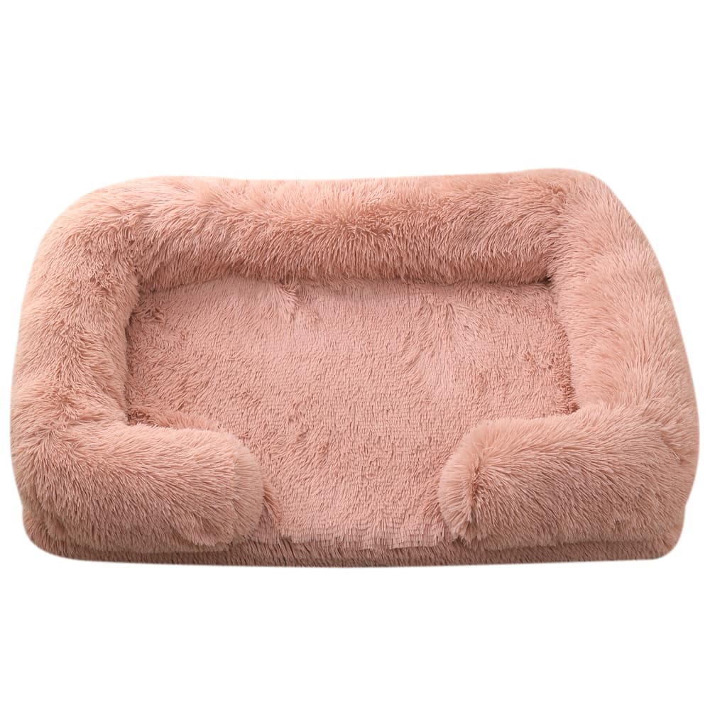 Plush Round Bed Dog Winter thumbnail 3