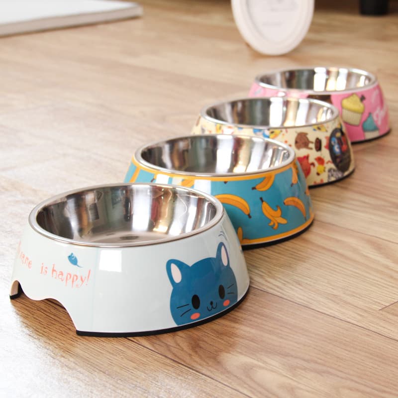 Stainless Steel Dog Bowl Cat view 1