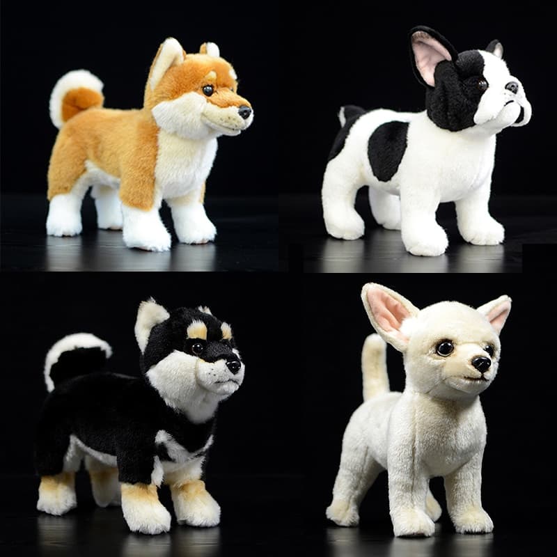 Simulation Dog Plush Toy view 1
