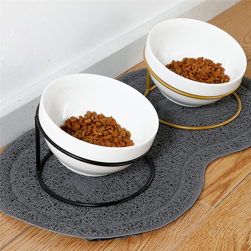 Tilting Bowl Rack Water Cat view 1