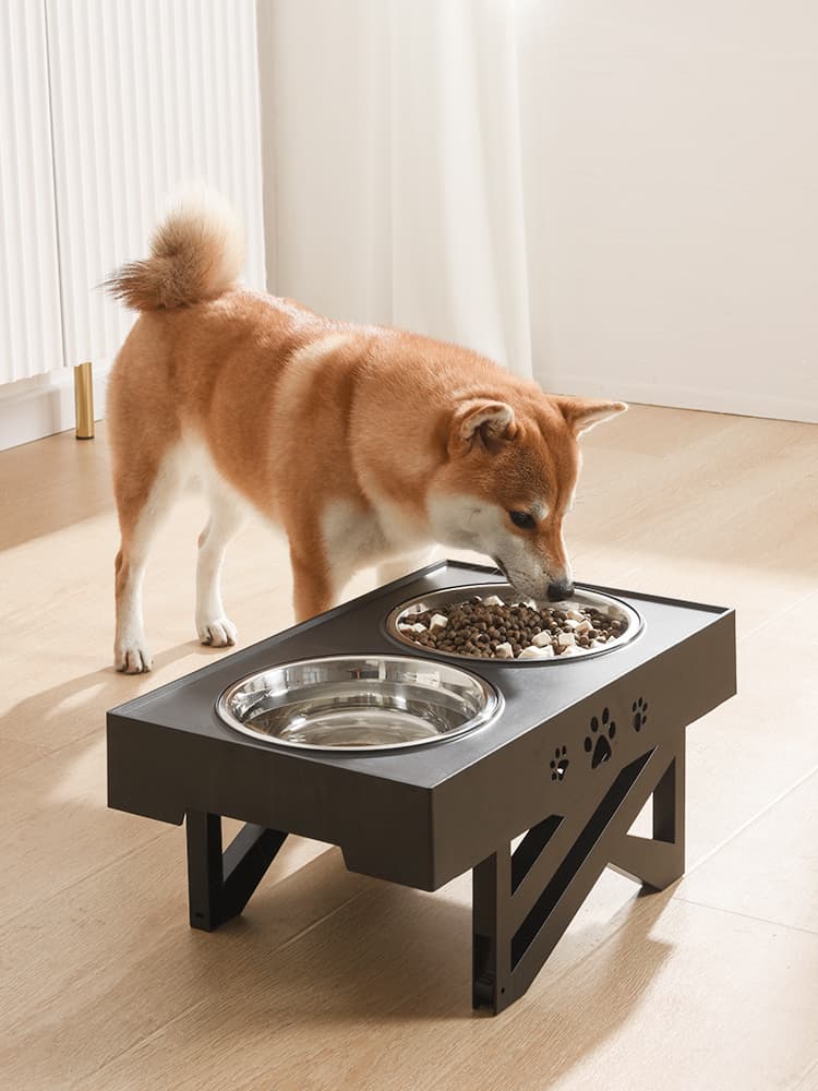 Bowl Dog Feeder Stainless Steel view 1