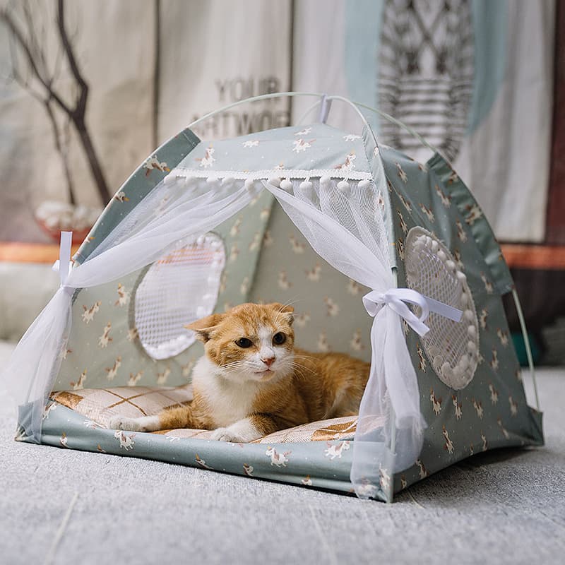 Semi Enclosed Pet Bed view 1