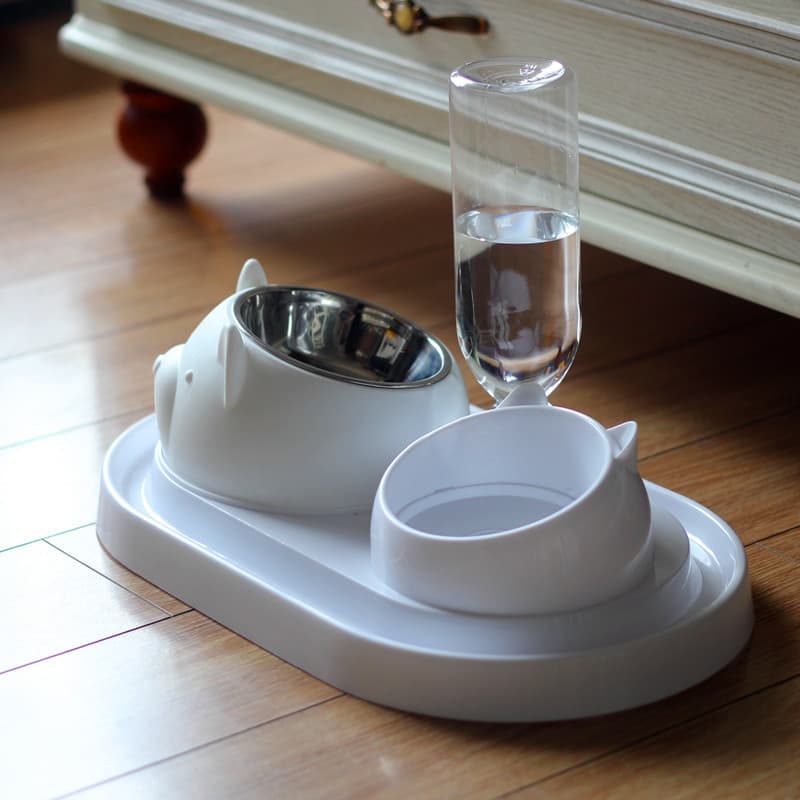 Stainless Steel Cat Bowl Dog view 1