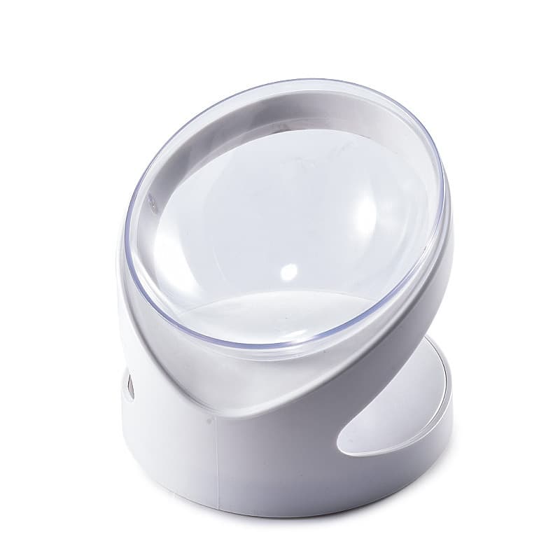 Transparent Cat Bowl Single Cervical view 1