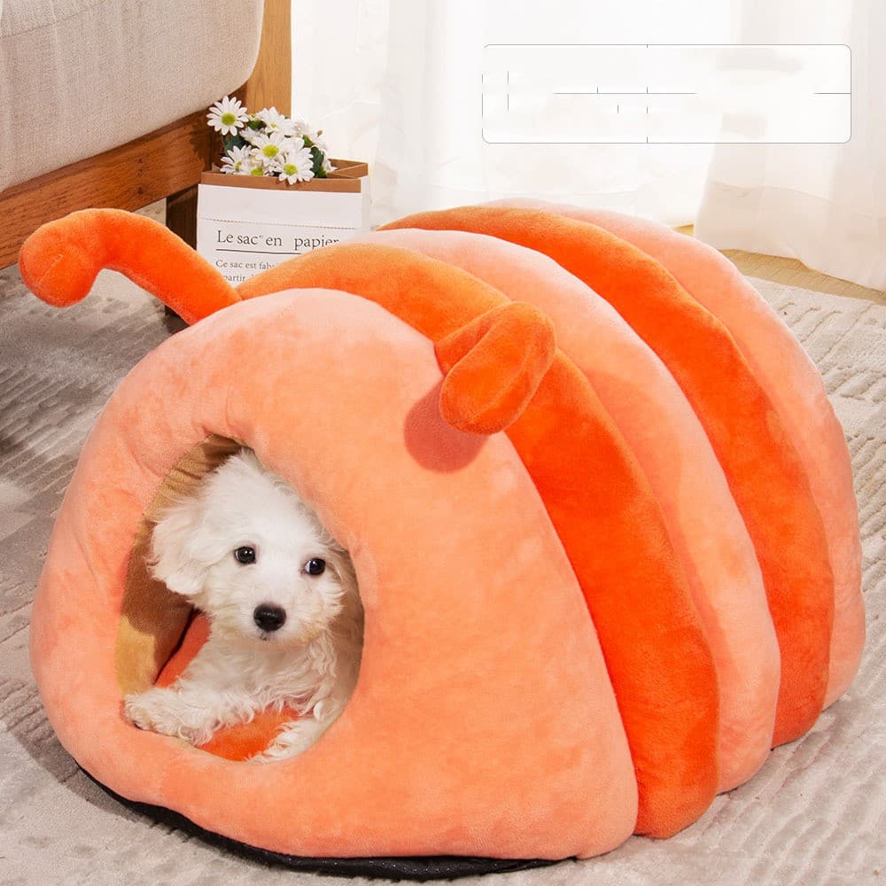 Plush Pet Bed Winter Warm view 1