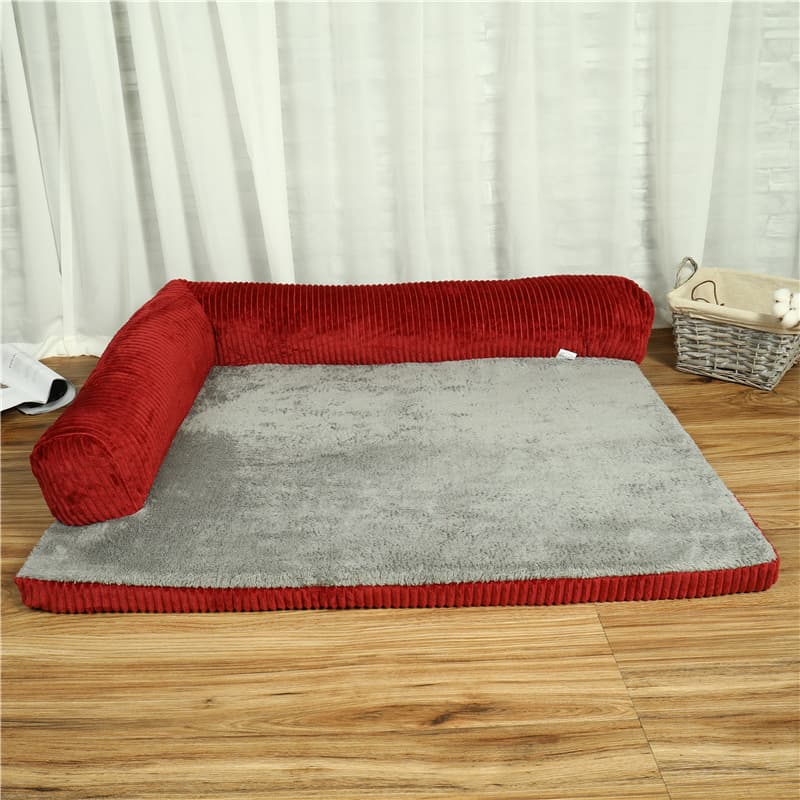 Plush Dog Bed view 1