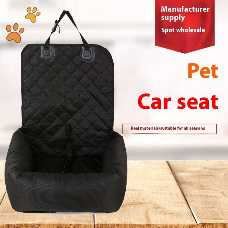 Pet Car Seat Breathable And view 1
