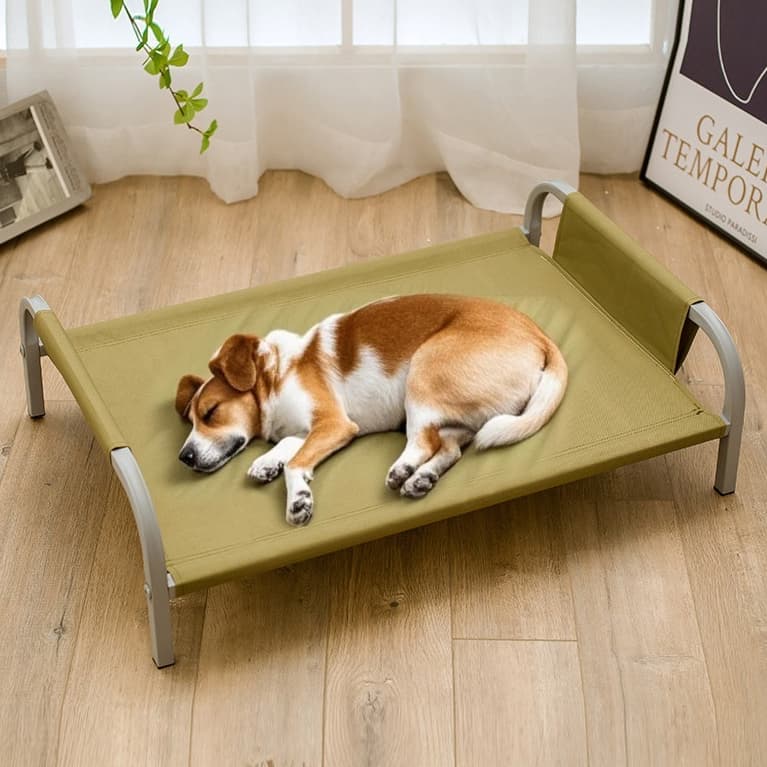Pet Camp Bed Metal Doghouse view 1